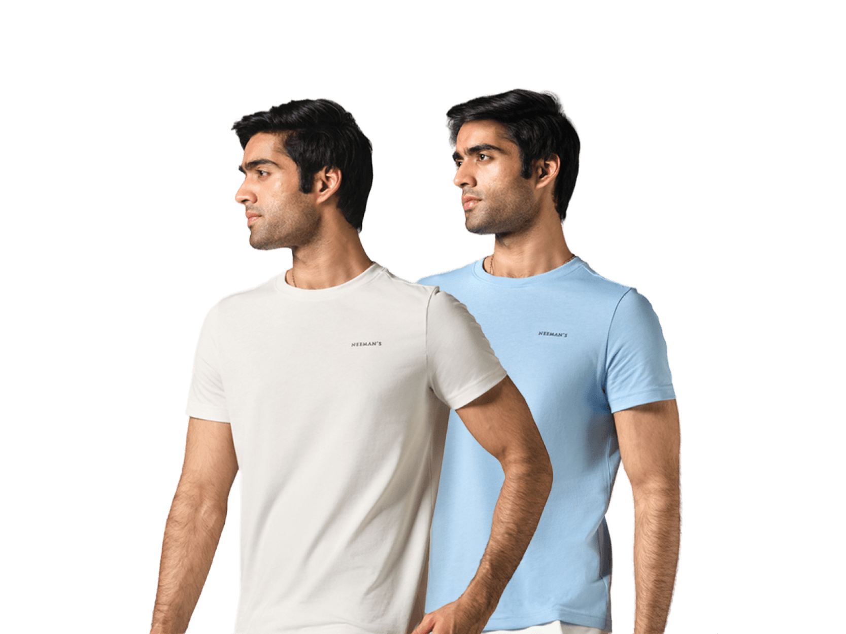Pack of 2 (Blue and Ivory)