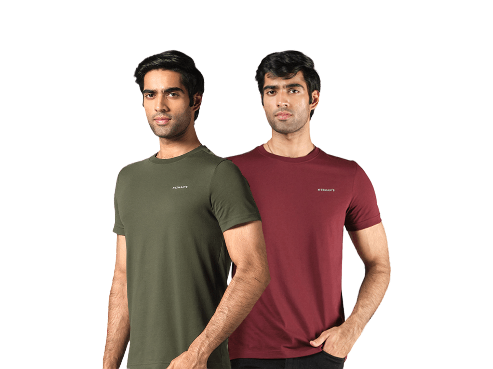 Pack of 2 (Maroon and Olive)