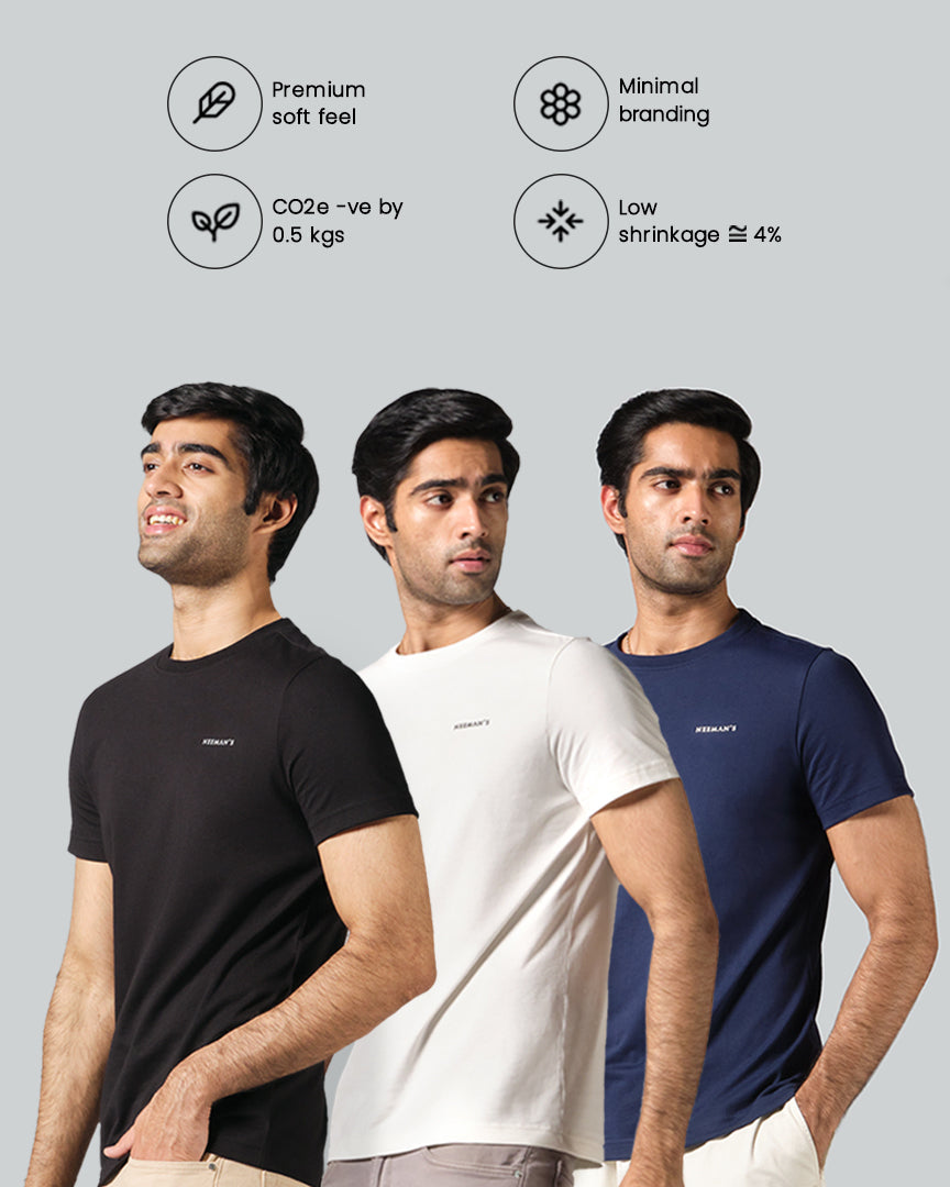 Pack of 3 (Black | Ivory | Navy)