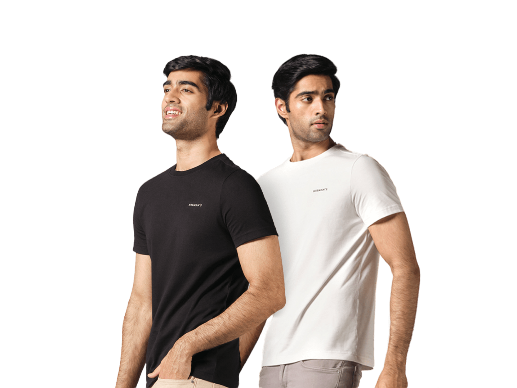 Pack of 2 (Black and Ivory)