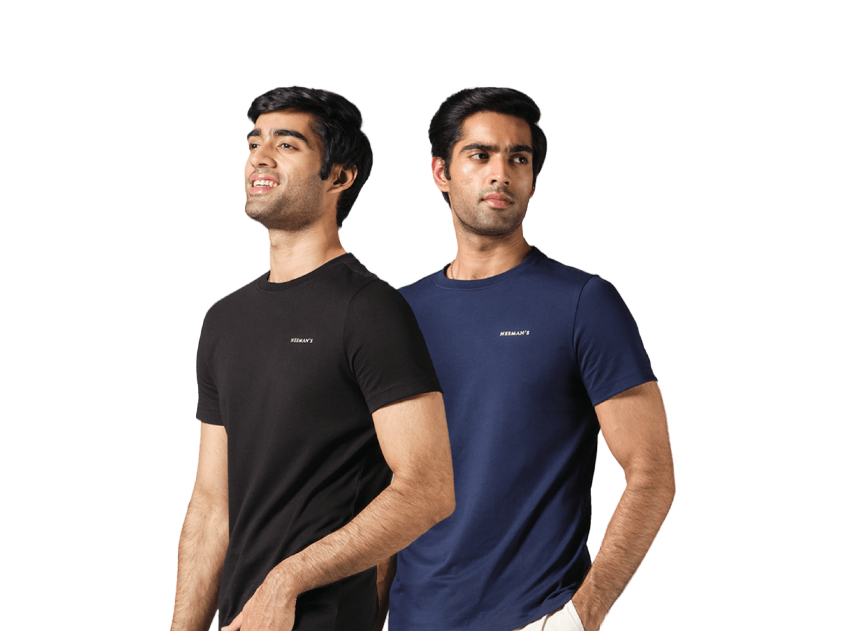 Pack of 2 (Black and Navy)