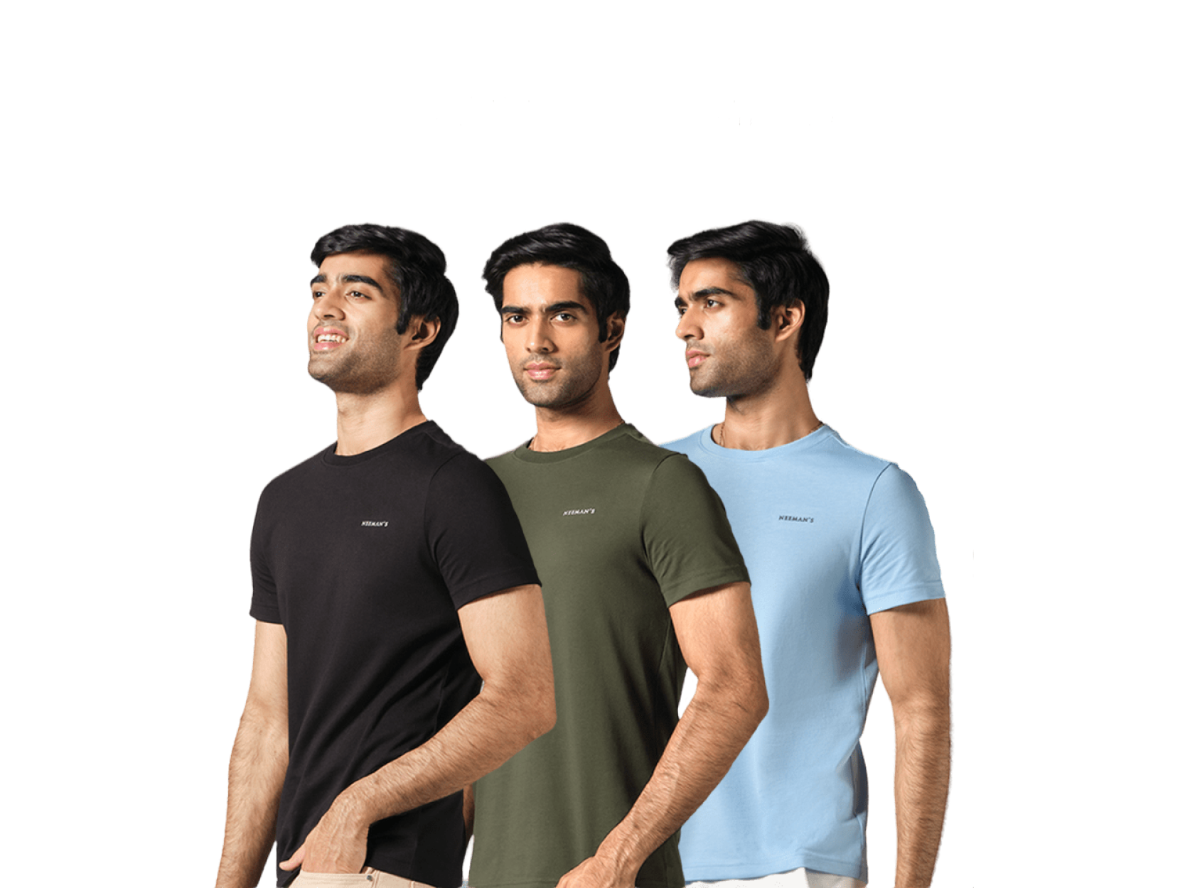 Pack of 3 (Black | Blue | Olive)